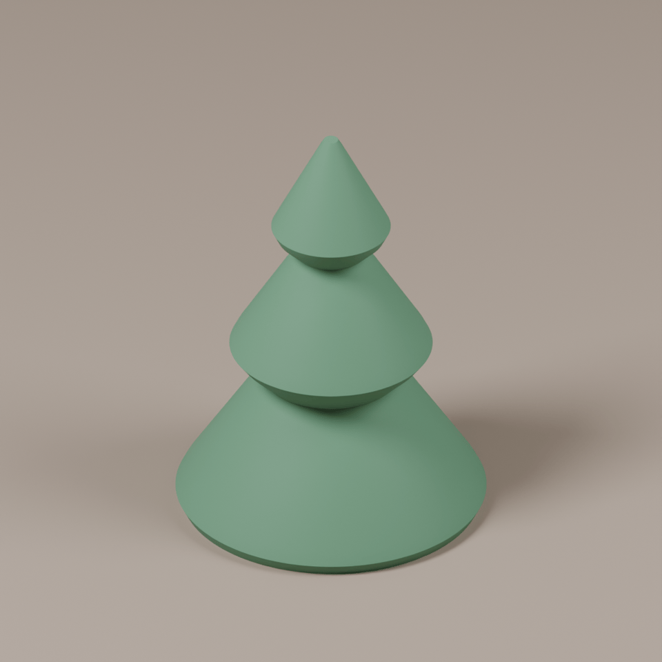 Tannenbaum – STL zum 3D-Drucken