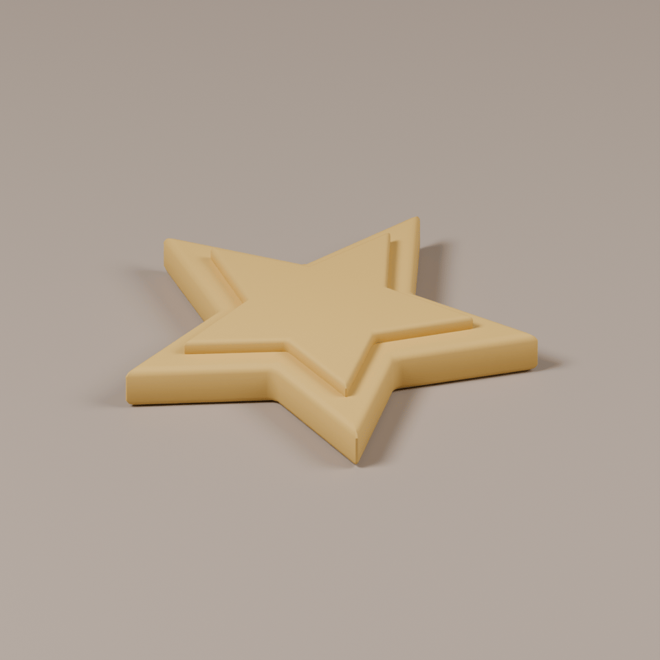Weihnachtsstern – STL zum 3D-Drucken