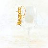Glasmarkierer Tischkarte zum Einhängen Namensschild Personalisierter Glasanhänger Hochzeit Geburtstag Taufe Einschulung Platzkarte - Bild 5