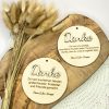 Dankeschön Geschenk Erzieherin personalisiert – Holzschild mit Spruch & Widmung – Abschied Kita Kindergarten Krippe – Geschenk Pädagogin - Bild 2